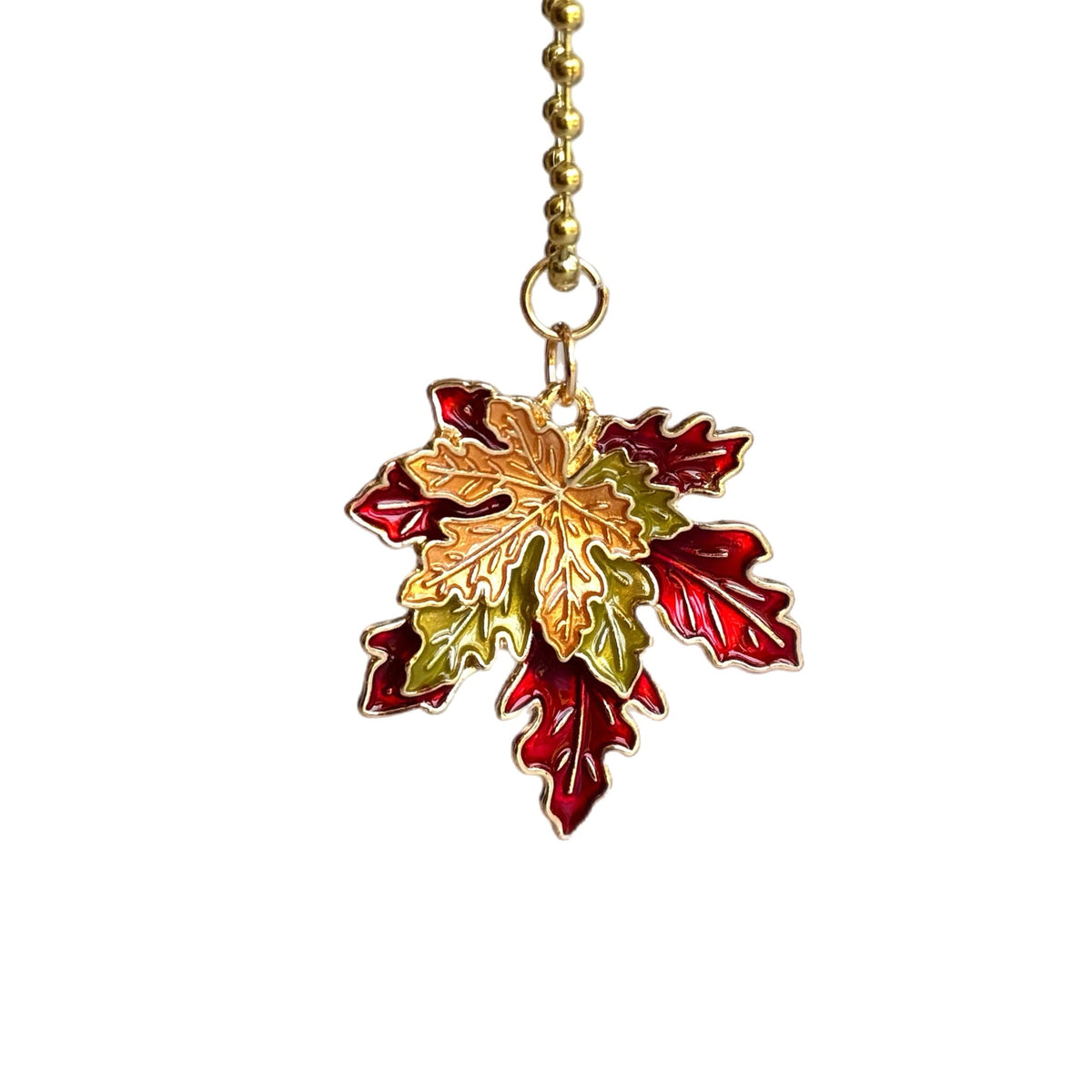 Fall Leaves STACK Charm - Tumbler Handle Charm