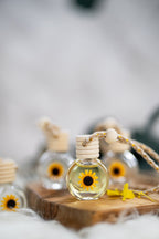 Luxury SunFlower Car Diffuser - Cute Flower Design Air Freshener for Women