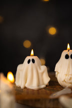 Ghost Candles – Spooky Halloween & Autumn Decor